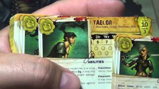 Malifaux  Outcast Arsenal Deck Unboxed [upl. by Ahserak]