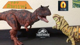 Jurassic World Fallen Kingdom Hammond Collection Carnotaurus Toy Review [upl. by Ballou544]