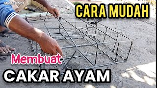 Cara membuat cakar ayam rumah [upl. by Marta]