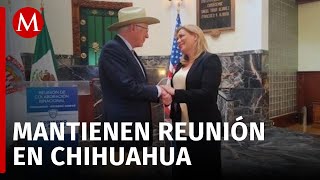 ¿Qué ocurrió en la reunión entre la gobernadora Maru Campos y el embajador Ken Salazar [upl. by Onoitna]