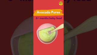 Avocado Puree for 6 months babies  Baby food recipes babyfoodrecipes babyrecipes babyfood [upl. by Ulund]