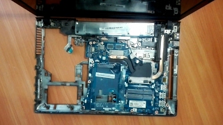 How to open reassemble a laptop Lenovo G505 [upl. by Einneg]