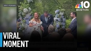 Bride shares magic of butterfly release at Cape Cod wedding [upl. by Pepe]