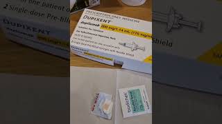 Self injecting Dupixent — heres what it looks like [upl. by Aim453]