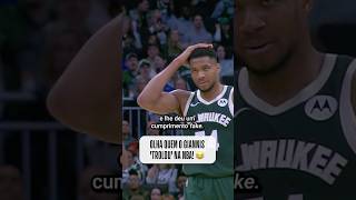 A 5ª série não saiu do Antetokounmpo 😂 NBA shorts [upl. by Ecneitap454]