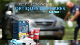 Kit de Rénovation Optiques de Phares Manuel Abel Auto [upl. by Ardnoik604]