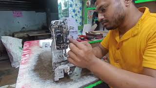 USHA Janome dream stitch full oiling  in 10 Minutes उषा जनोमी सिलाई मशीन ShantiMachinery [upl. by Bleier]