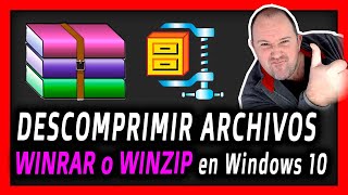 Como Abrir o Descomprimir archivos WINRAR o WINZIP en Windows 10 ⭐ con 7ZIP ⭐ 2024 [upl. by Ahsel]