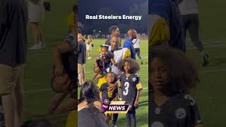 The Wilson Family is bringing all the Steelers energy football herewegosteelers nfl steelers [upl. by Amaryllis]