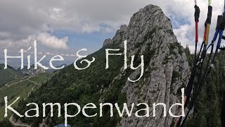 Paragleiten  Hike and Fly Kampenwand [upl. by Anivle]