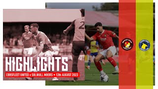 HIGHLIGHTS Ebbsfleet United V Solihull Moors [upl. by Athene]