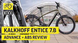 ABS am Rad🤨  Unnötig oder Must Have  Unsere Review KALKHOFF ENTICE 7B ADVANCE  ABS [upl. by Broeder]