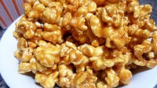 How to make Caramel Popcorn  Easy Cooking [upl. by Nagear]