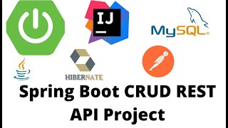 Spring Boot CRUD Operations with MySQL using IntelliJ IDEA  CRUD Operation using REST API in Java [upl. by Leonie]