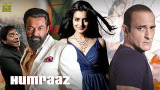 Humraaz  Hindi Full Movie  Bobby Deol  Ameesha Patel  Akshaye Khanna  Johnny Lever  Action [upl. by Vinia139]