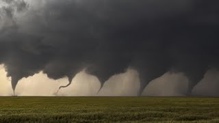 The Most Devastating Tornadoes Caught On Camera part2 [upl. by Anitsirhk]