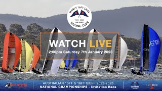 Australian 13FT amp 16FT SKIFF 20222033 National Championships  Invitation Race [upl. by Essile]