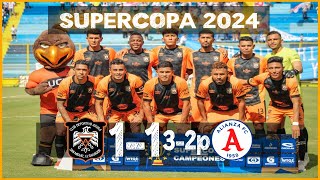 CD Águila vs Alianza FC 1132PKs FULL GAME ES Supercopa 2024 7132024 [upl. by Qirat423]