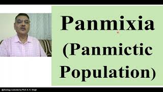 Panmixia A Panmictic Population [upl. by Hgierb]