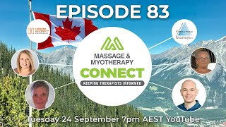 Massage amp Myotherapy Connect – Episode 83 [upl. by Lledra]