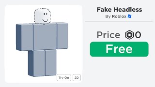 The ULTIMATE ways to get FREE FAKE HEADLESS [upl. by Fawne]