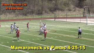 Mamaroneck vs Panas highlights 4 25 15 [upl. by Rowland]