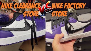 Nike Outlet Showdown Nike Clearance Store vs Nike Factory Store Prices [upl. by Hazrit288]