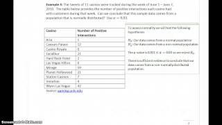 Statistics Assessing Normality with ShapiroWilk Part 4  Examples 3 amp 4 [upl. by Olrak320]