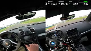 GT4 981 vs A110 hotlap comparaison [upl. by Emyam]