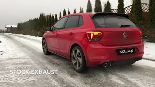 VW Polo GTI 20 TSI  RCP Exhausts  GPFBack Exhaust [upl. by Kaile502]