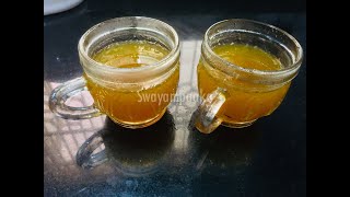 shunti kashaya recipe  ಶುಂಠಿ ಕಷಾಯ । ginger kashaya  Ginger tea for common cold and cough [upl. by Kyle547]