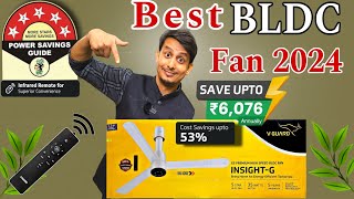 VGuard Insight G BLDC Fan l Smart Ceiling Fan Remote controlled l Best BLDC Fan 2024⚡ [upl. by Donatelli]