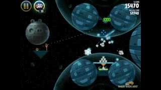 Angry Birds Star Wars 26 Death Star 3Star Walkthrough [upl. by Ardnaz]