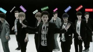 Super Junior  Bonamana with NAMES 슈퍼주니어미인아 HD [upl. by Jaqitsch663]