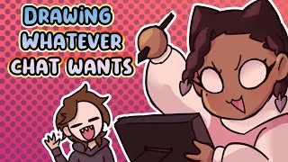 Drawing whatever Chat wants Digital Art Stream [upl. by Anuahsat]