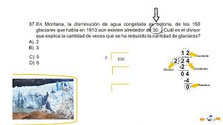 OLIMPIADA DEL CONOCIMIENTO I Fase sector 2024 I P 37I¿Cuál es el divisor que explica la cantidad de [upl. by Elfrida]