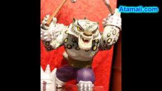 Kung Fu Panda Toys Mattel Toy Fair [upl. by Gherlein861]