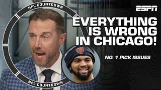 EVERYTHING IS WRONG AT THE CHICAGO BEARS 🗣️  Alex Smith on Caleb Williams  NFL Countdown [upl. by Rebba210]