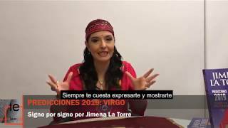 Predicciones 2019 por Jimena La Torre VIRGO [upl. by Yluj]