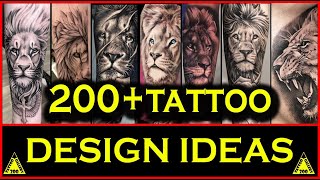 Lion Tattoo  Lion Tattoo For Men  Lion Tattoo Designs  Tattoo Gallery  Realistic Tattoo [upl. by Avonasac]