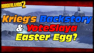 Borderlands Presequel YoteSlaya Easter Egg amp Kriegs Backstory In Borderlands The PreSequel [upl. by Allevon866]