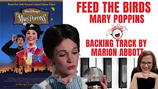 Feed The Birds 🐦 Mary Poppins 🌂 Accompaniment 🎹 Eminor [upl. by Oicinoid361]