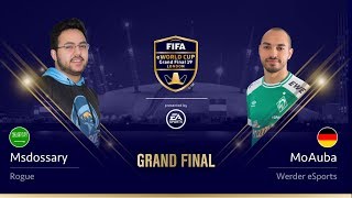 Msdossary vs MoAuba  Grand Final  FIFA eWorld Cup 2019 [upl. by Kir625]