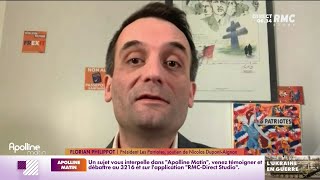 Présidentielle  Florian Philippot explique pourquoi il a choisi de soutenir Nicolas DupontAignan [upl. by Aneelahs]