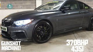 Bens Stage 1 370Bhp BMW 435i Shots Fired [upl. by Selima]