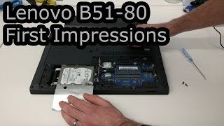 Lenovo B5180 First Impressions and SSDMemory fitting information [upl. by Jo]