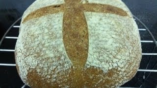 PAN DE MASA MADRE DE CENTENO CON HARINA INTEGRAL DE ESPELTA [upl. by Eenattirb]