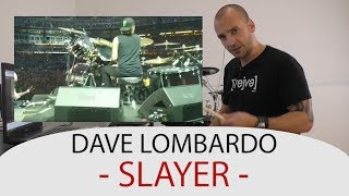 Drum Teacher Reacts to Dave Lombardo  Drummer of Slayer [upl. by Jerman]