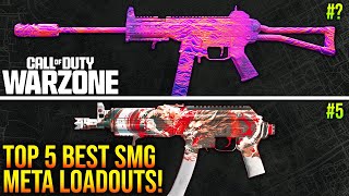 WARZONE New SMG META Top 5 BEST SMG LOADOUTS After Update WARZONE Best Setups [upl. by Rosena]