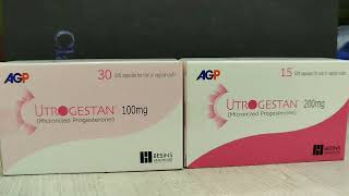 Utrogestan 100mg I 200mg alnafaypharmacy hormonehealth hormones progesterone [upl. by Matias288]